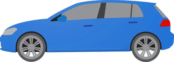 Coche en estilo plano. Icono del vehículo. Ilustración vectorial . — Vector de stock