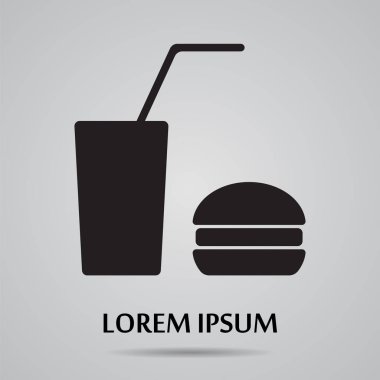 Modern soyut vektör logo veya öğe tasarımı.
