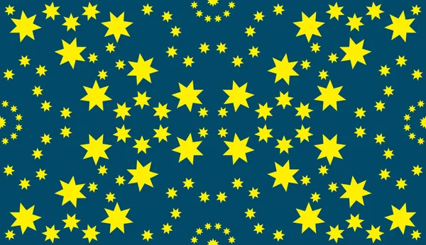 Kusursuz yıldız deseni.