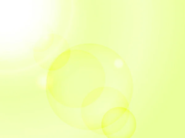 Sarı arka plan güneş ışınları ve parlama ile — Stok Vektör