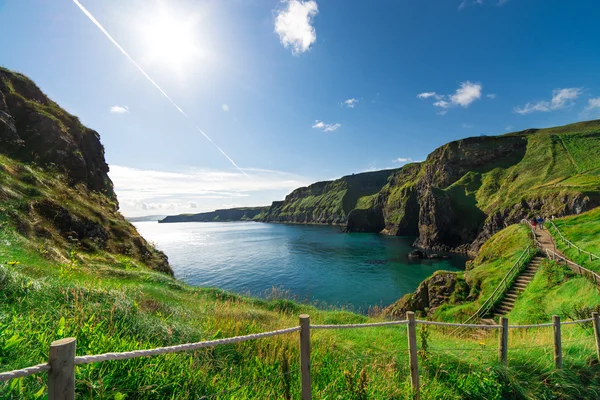 美丽的风景，在爱尔兰的悬崖 — 图库照片