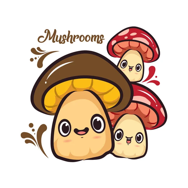 Şirin tasarımı karakter mantar karikatür çizimi Edtibale