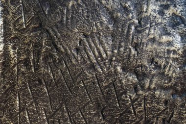 Arka plan kabartma dokusu taş veya demir