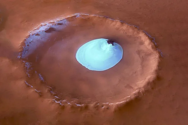 Марсіанська точка. Елементи цього боввана були зроблені Насою.. — стокове фото