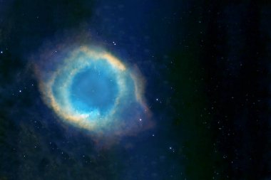 Uzak kozmik nebula. Bu görüntünün elementleri Nasa tarafından döşendi.