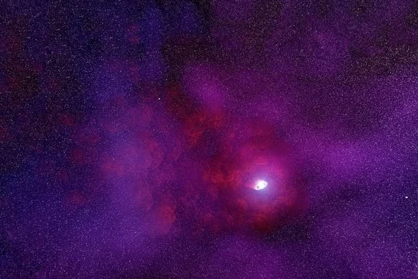 Une étoile à neutrons au loin, dans l'espace lointain. Des éléments de cette image ont été fournis par la NASA . — Photo