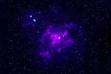 Derin uzay, yıldızlar ve spiraller. Bu görüntünün elementleri Nasa tarafından döşendi.