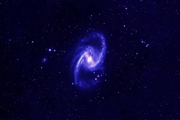 Vackra kosmiska spiralfärger. Delar av denna bild tillhandahölls av Nasa. — Stockfoto