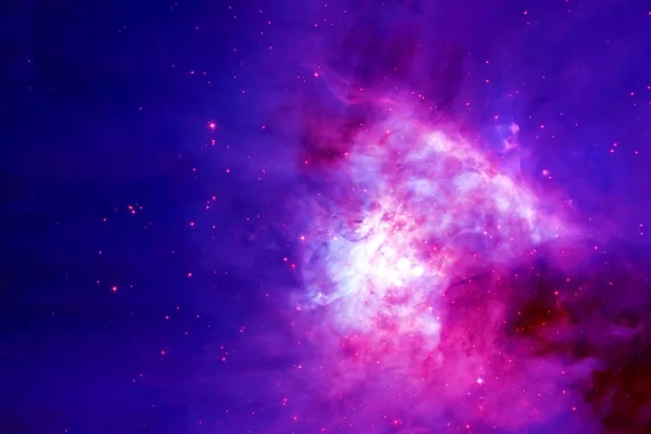 A pink galaxy in deep space. Elements of this image were furnished by NASA. — 스톡 사진