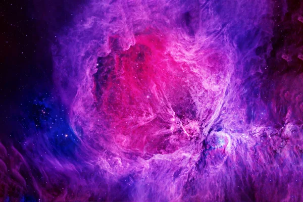 Vacker nebulosa i kosmiskt starkt ljus. Delar av denna bild tillhandahölls av Nasa. — Stockfoto