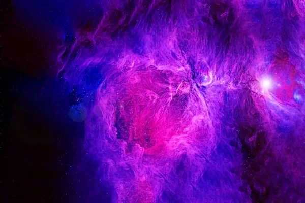 พื้นที่ที่สวยงาม คลัสเตอร์ของดาวและกาแล็กซี่ องค์ประกอบของภาพนี้ได้รับการตกแต่งโดยนาซ่า . — ภาพถ่ายสต็อก