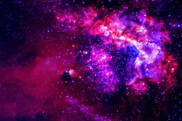 Bella Nebulosa Cosmica Nello Spazio Profondo Elementi Questa Immagine Sono — Foto Stock