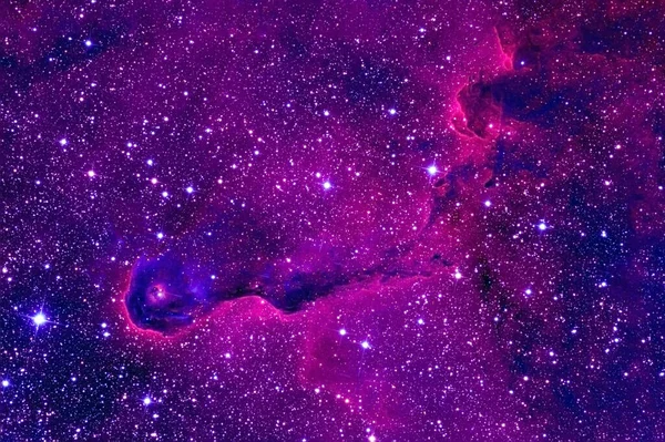 Eine Wunderschöne Rosa Galaxie Weltraum Elemente Dieses Bildes Wurden Von — Stockfoto