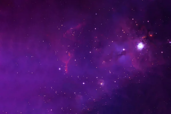 Beautiful Pink Galaxy Deep Space Elements Image Were Furnished Nasa — Stock Photo, Image