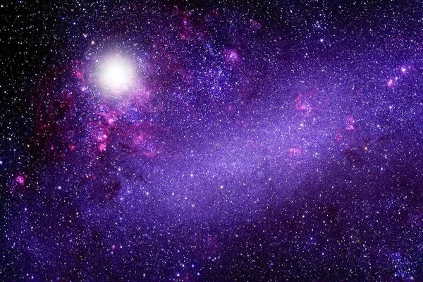 Espacio Azul Nebulosa Textura Fondo Elementos Esta Imagen Proporcionados Por — Foto de Stock
