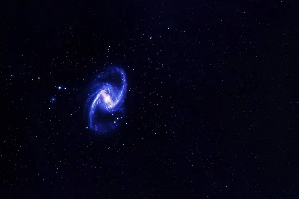 Rymdnebulosa i rymden. Delar av denna bild tillhandahålls av NASA var. — Stockfoto