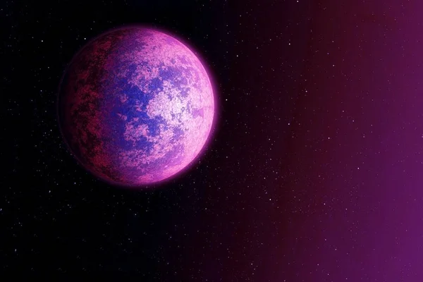 Exoplanet Deep Space Elements Image Were Furnished Nasa Any Purpose — Stock Photo, Image