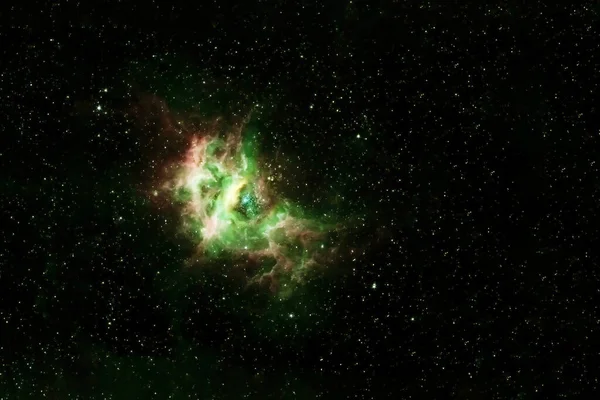 Vacker Färgad Nebulosa Rymden Delar Denna Bild Tillhandahålls Nasa Var — Stockfoto