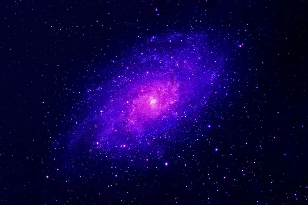 Рожева Галактика Глибокому Космосі Елементи Цього Боввана Були Зроблені Насою — стокове фото