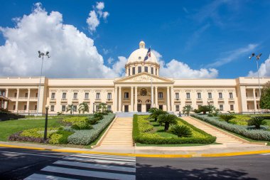 Santo Domingo'deki / daki Ulusal Saray Dominik Cumhuriyeti'nin yürütme organı ofisleri evler.