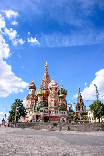 Kızıl Meydan 'daki Aziz Basil Katedrali, Moskova, Rusya
