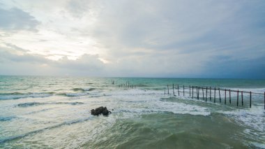 eski ahşap iskele daraltmak zamanla