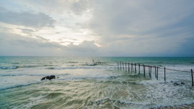 eski ahşap iskele daraltmak zamanla