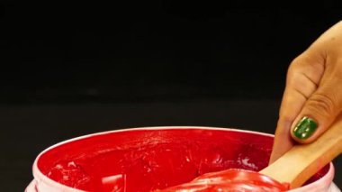 Kepçe plastisol mürekkep varil dışarı 