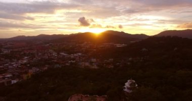 Phuket Town Khaorang görünümü Tower'da havadan görünümü