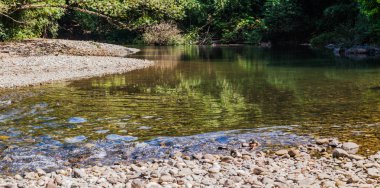 Havza içinde yuvarlak kaya