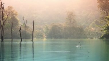 baş su Khosok milli park alanında seyahat