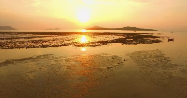 Fotografia aérea Rawai golfo — Vídeo de Stock