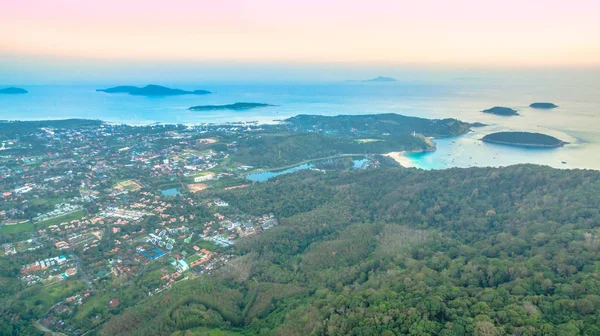 Fotografía aérea 3 playas mirador — Foto de Stock