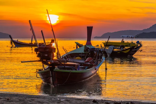 sunshine above fishing boat.