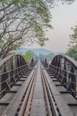 Köprüde river Kwai Kanchanaburi, Tayland