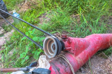  Kanal pirinç paddies pompa