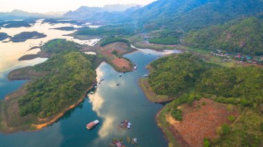 Pompee, havadan görünümü 