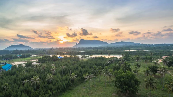 Hermosa mañana en Prajuab Kirikhan — Foto de Stock