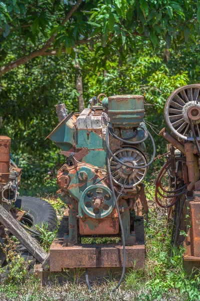 오래 된 기계를 녹. — 스톡 사진