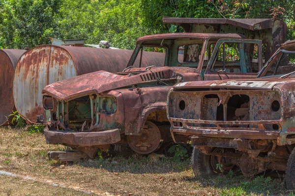 Alte Maschinen verrostet. — Stockfoto