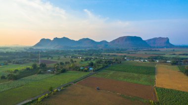 Yeşil alanların güzel manzara