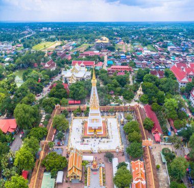 güzel Prathat Phanom pagoda adlı Kong Nehri