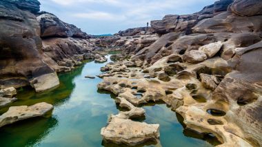 3000 bok görünmeyen güzel Mekong rock