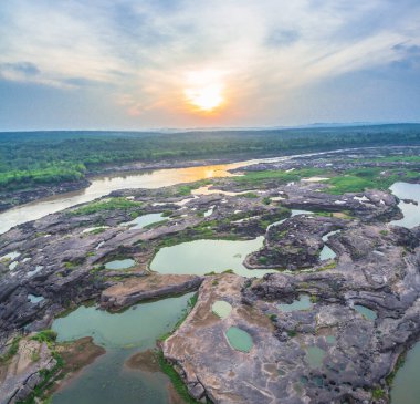 3000 bok görünmeyen güzel Mekong rock