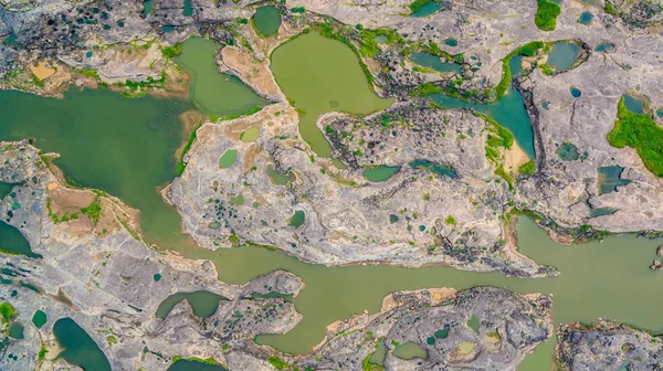 3000 복 보이지 않는 아름 다운 메콩 강의 록 — 스톡 사진
