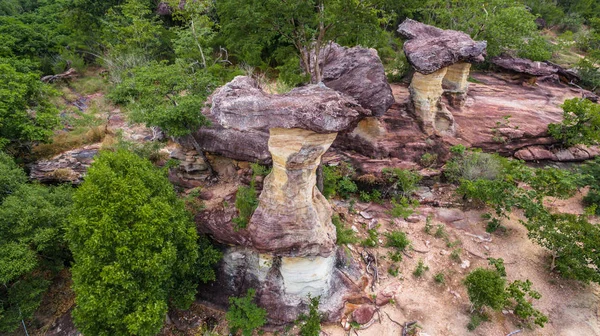 Pedra de cogumelo de Sao Chaliang — Fotografia de Stock