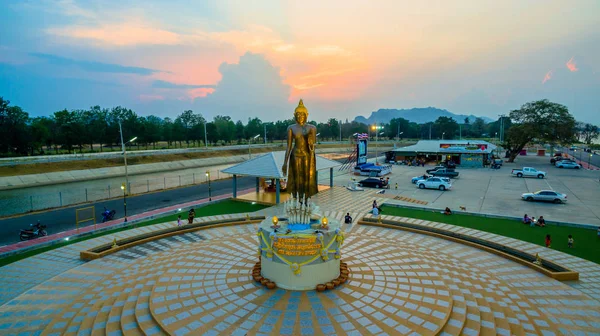 Západ slunce v Mae Klong Da — Stock fotografie