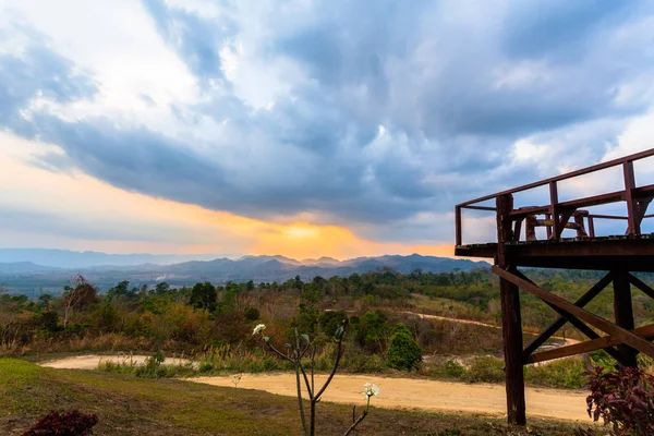 Mirador de Nean Sawan Kanchanaburi . — Foto de Stock