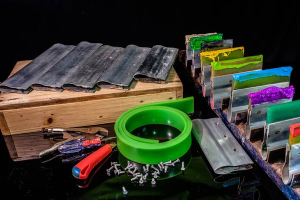 ekran yazdırma tee gömlek için yeşil moloz