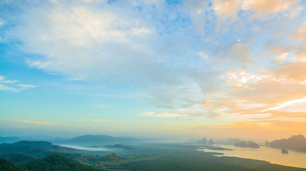 Потрясающий панорамный вид на Самед Нанг
